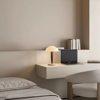 Jackson Minimalist Glass Table Lamp-Neutral Decor