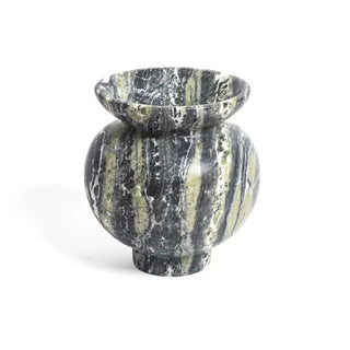 Marrow Marble Vase-Neutral Decor
