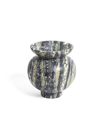 Marrow Marble Vase-Neutral Decor