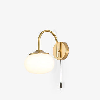 Dutiful Premium Nordic Art Plug-in Glass Sconce Wall Lamp-Luire