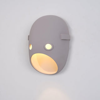 Mask Applique Murale en Résine Créativité Individuelle-Luire