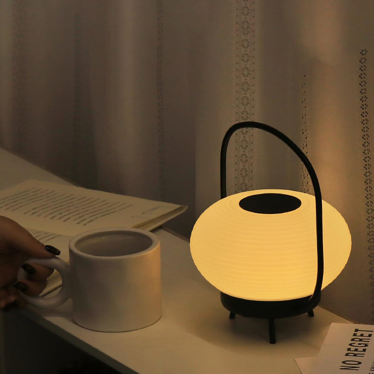 Saelan Lampe de Table Minimaliste