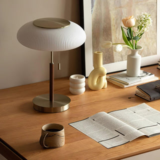 Glimmce Lampe de Table en Bois