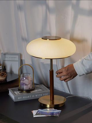 Glimmce Lampe de Table en Bois