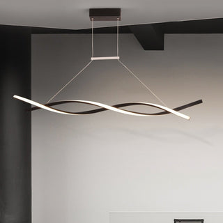 Arisha Luminaires Suspension Linéaire LED Salon Salle à manger