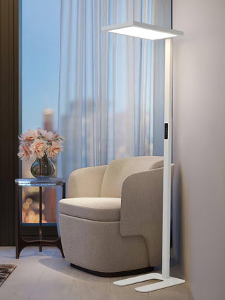 Cithaara Sleek Floor Lamp-Neutral Decor