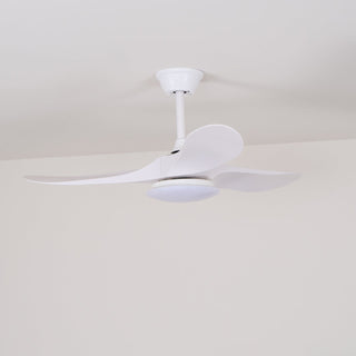Plafonnier ventilateur moderne en bois Velix