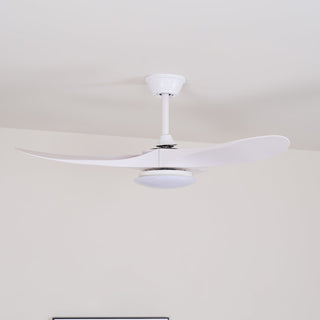 Plafonnier ventilateur moderne en bois Velix
