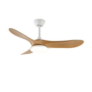 Plafonnier ventilateur moderne en bois Velix
