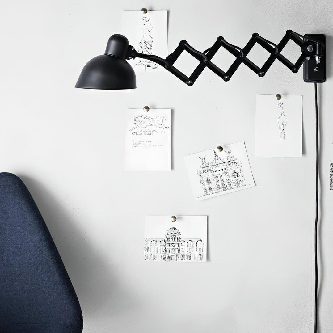 Adrevia Lampe Murale Industrielle Vintage Ajustable