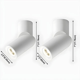 Ivinir Lampe Plafonnier Surface Pivotante Minimaliste Moderne