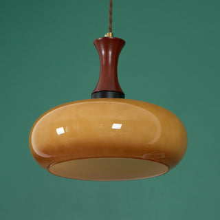 Charlotte Suspension Bois Verre