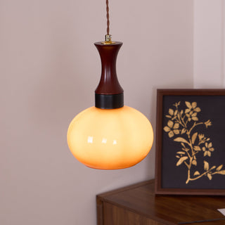 Charlotte Suspension Bois Verre