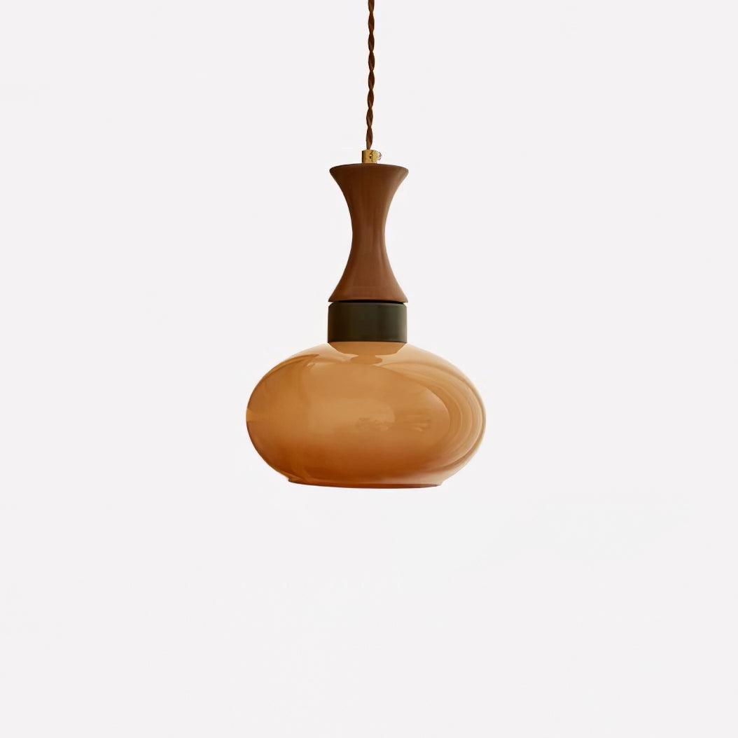 Charlotte Suspension Bois Verre