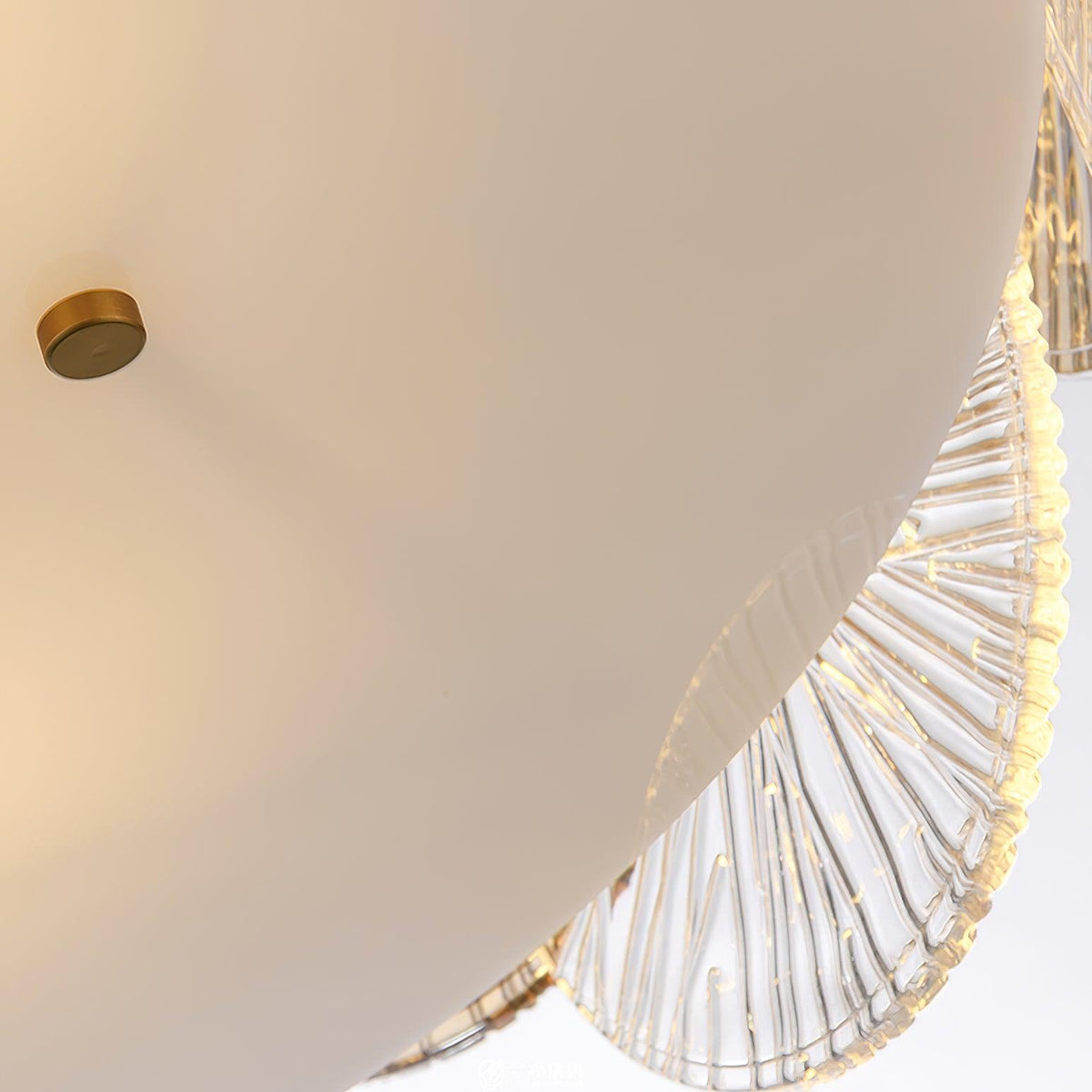 Silvena Lustre en Verre Luxueux