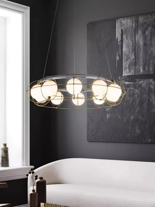 Mia Lustre en Verre Moderne
