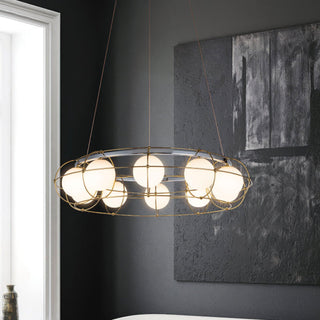 Mia Lustre en Verre Moderne