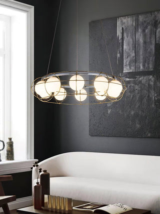 Mia Lustre en Verre Moderne