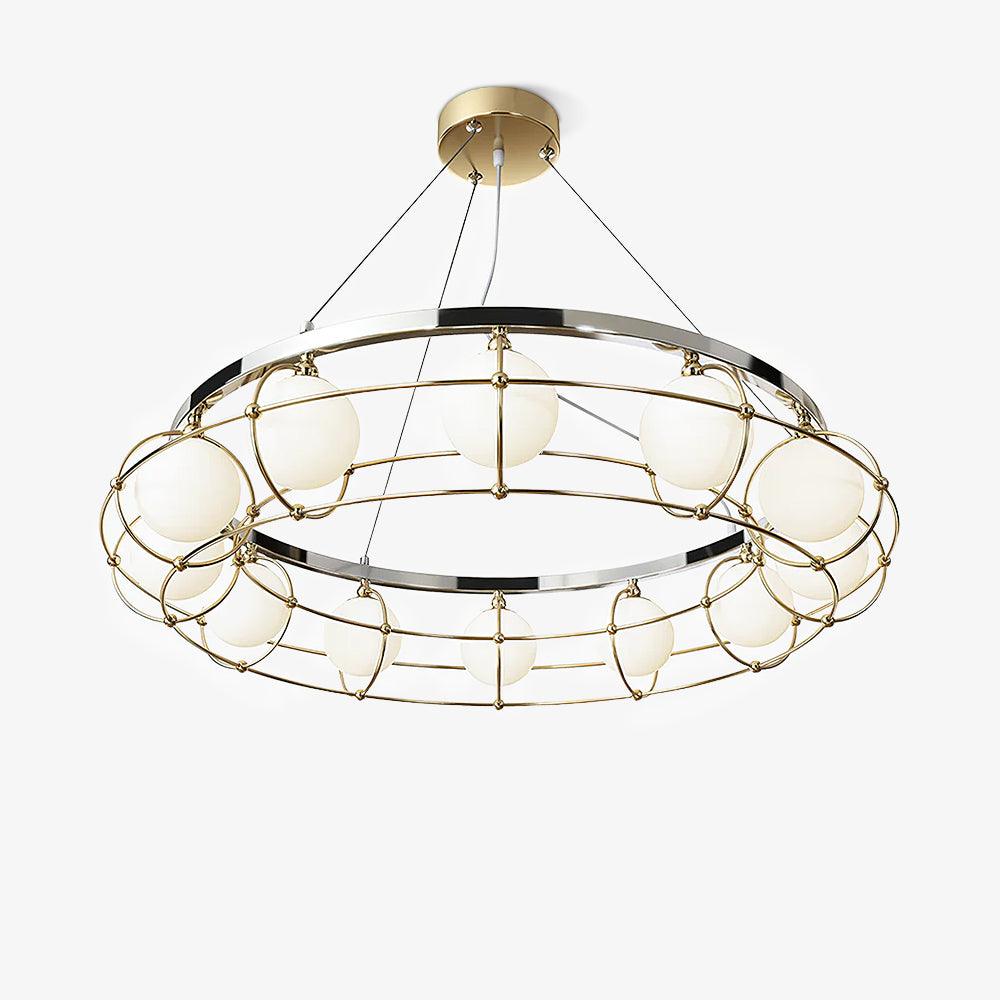 Ilvilia Lustre en Verre Moderne