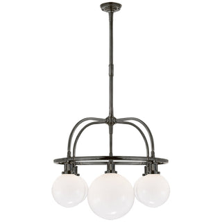 Vathea Lustre Métal Verre Minimaliste Moderne