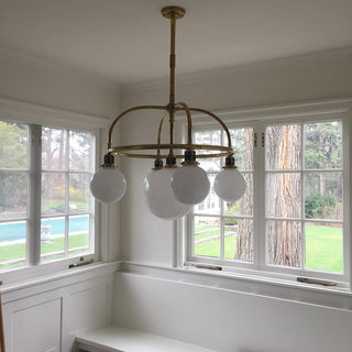 Vathea Lustre Métal Verre Minimaliste Moderne
