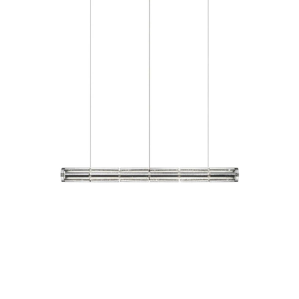 Lyliris Suspension Linéaire en Verre Minimaliste