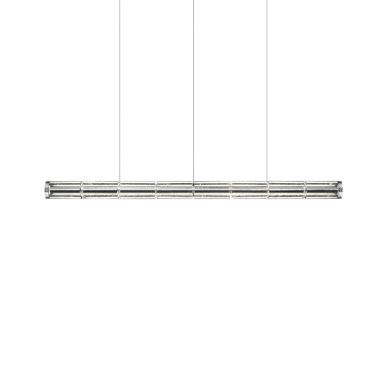 Lyliris Suspension Linéaire en Verre Minimaliste