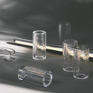 Lyliris Suspension Linéaire en Verre Minimaliste