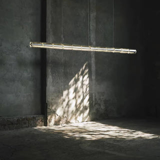 Lyliris Suspension Linéaire en Verre Minimaliste