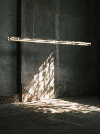 Lyliris Suspension Linéaire en Verre Minimaliste