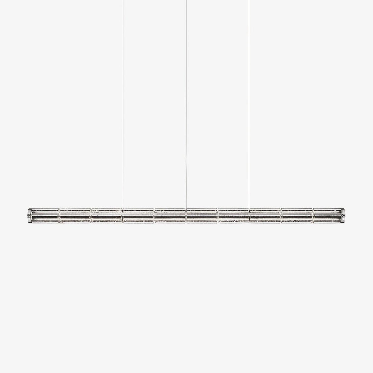 Lyliris Suspension Linéaire en Verre Minimaliste
