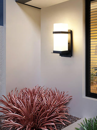 Linea Applique Murale Art Nordique en Verre pour Extérieur