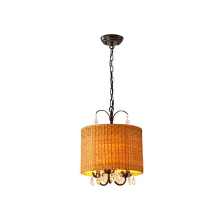Avnoren Suspension Cristal Naturel Vintage
