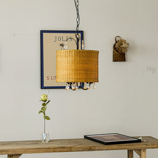 Avnoren Suspension Cristal Naturel Vintage