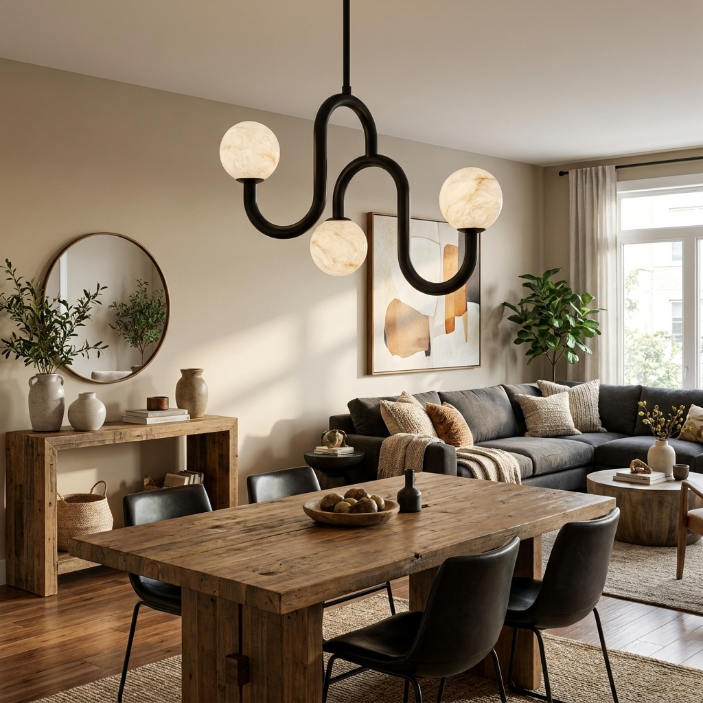 Vardenmere Lustre En Albâtre
