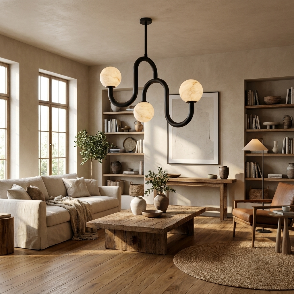 Vardenmere Lustre En Albâtre
