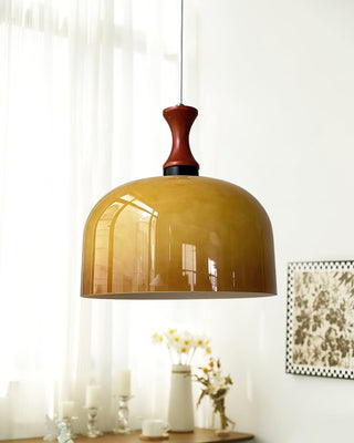Lioraer Suspension Lampe Rétro en Verre
