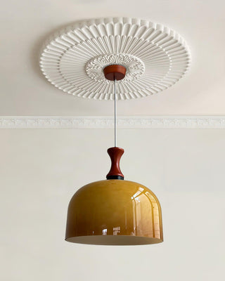 Lioraer Suspension Lampe Rétro en Verre