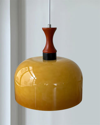 Lioraer Suspension Lampe Rétro en Verre