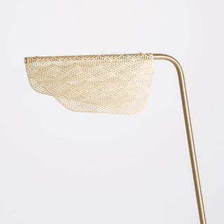 Triad Lampadaire Géométrique en Or