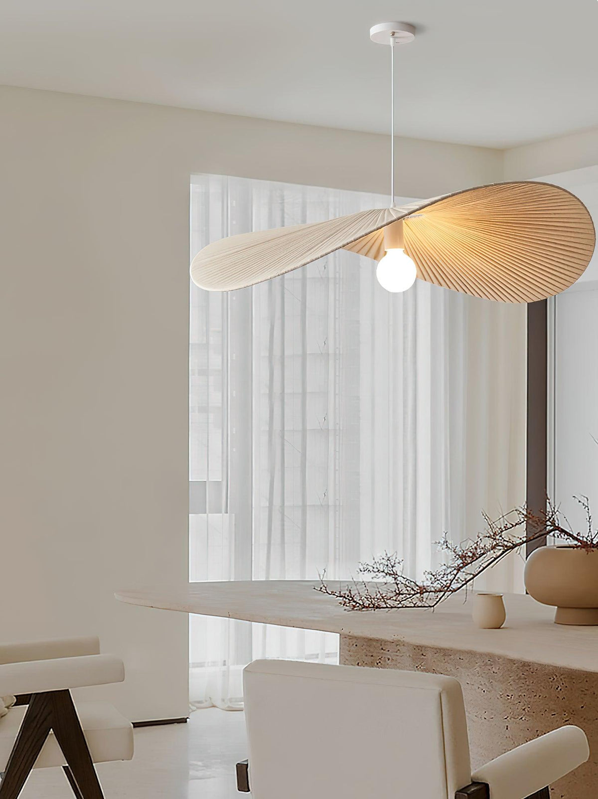 Aurisa Suspension Vague Minimaliste