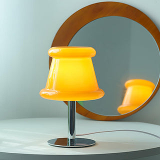 Vodor Retro Glass Table Lamp-Neutral Decor