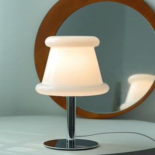 Vodor Retro Glass Table Lamp-Neutral Decor