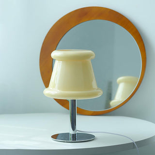 Vodor Retro Glass Table Lamp-Neutral Decor