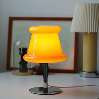 Vodor Retro Glass Table Lamp-Neutral Decor
