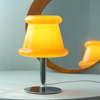 Vodor Retro Glass Table Lamp-Neutral Decor