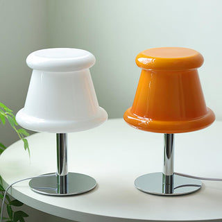 Vodor Retro Glass Table Lamp-Neutral Decor