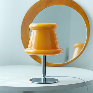 Vodor Retro Glass Table Lamp-Neutral Decor