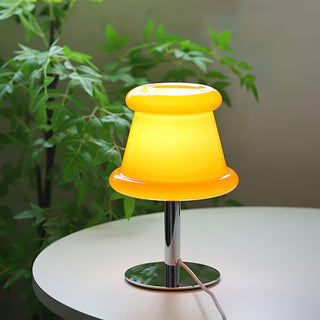 Vodor Retro Glass Table Lamp-Neutral Decor