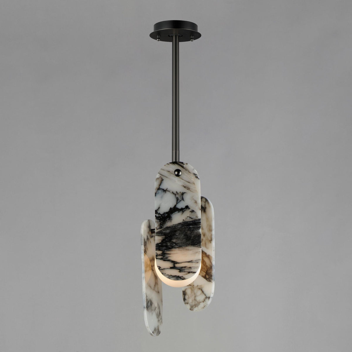 Cevynarae Suspension Marbre Verre Minimaliste Moderne